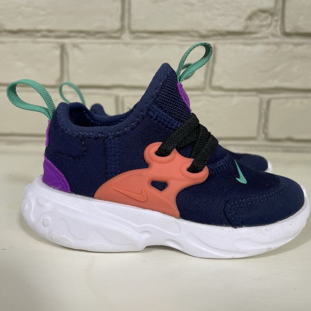 Nike Air Presto Toddler Size 6C No Lacing Slip On Colorful Kids Sneakers - Picture 3 of 8